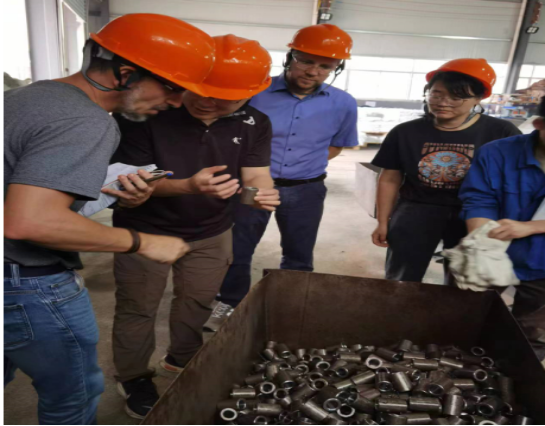 法國(guó)客戶來訪